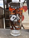 画像1: 70s Vintage Pepsi Glass Bullwinkle (B145) (1)