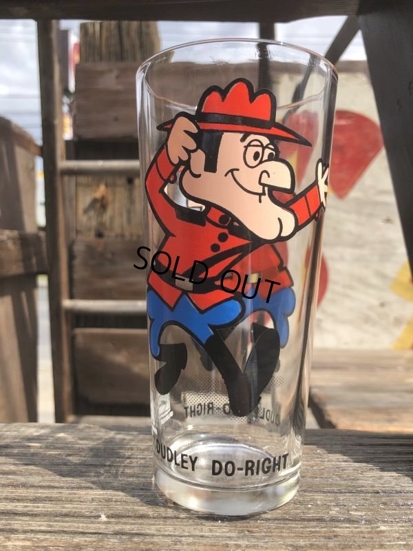 画像1: 70s Vintage Pepsi Glass Dudley Do-Right (B143)