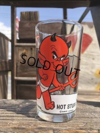 70s Vintage Pepsi Glass Hot Stuff (B156)