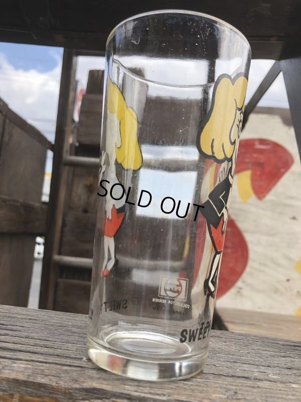 画像4: 70s Vintage Pepsi Glass Sweet Polly (B158)