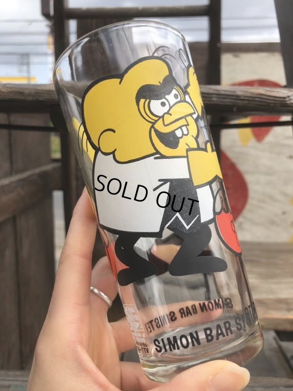 画像5: 70s Vintage Pepsi Glass Simon Bar Sinister (B160)
