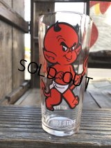 70s Vintage Pepsi Glass Hot Stuff (B152)