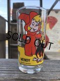 70s Vintage Pepsi Glass Wendy (B155)