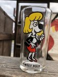 画像2: 70s Vintage Pepsi Glass Sweet Polly Small Size (B157) (2)