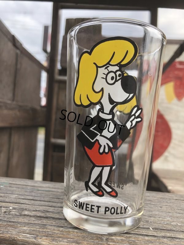 画像2: 70s Vintage Pepsi Glass Sweet Polly Small Size (B157)