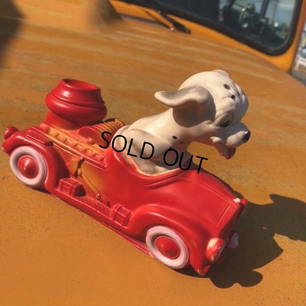 画像8: Vintage Rubber Doll Fire Department Dalmatian (B161)
