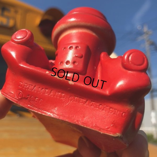 画像6: Vintage Rubber Doll Fire Department Dalmatian (B161)