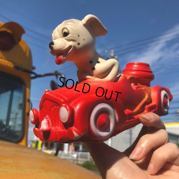 画像9: Vintage Rubber Doll Fire Department Dalmatian (B161)