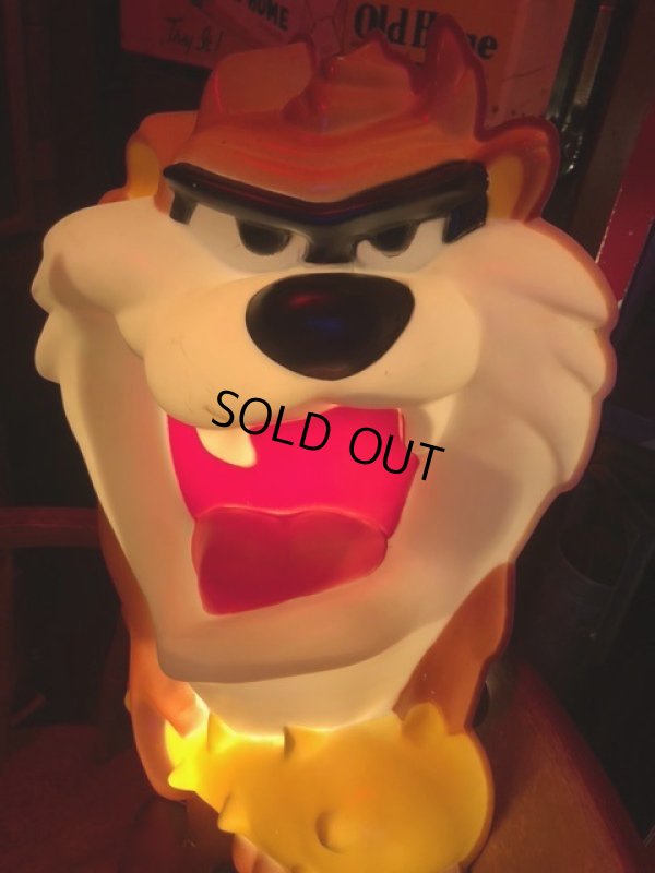 画像12: Vintage Looney Tunes TAZ Wall Decor Lighted (B162)