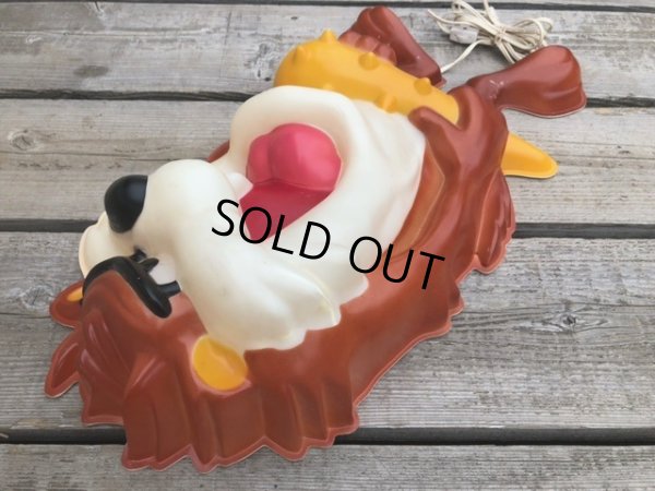 画像15: Vintage Looney Tunes TAZ Wall Decor Lighted (B162)