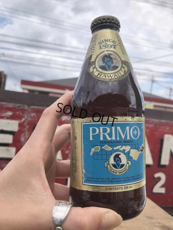 画像1: Vintage Primo Beer Bottle (B164)