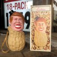 画像1: 70s Vintage Jimmy Carter Peanut AM Radio (B168) (1)