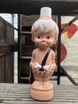 画像1: Vintage Bubble Bath Soaky Bottle The Flintstones Bamm-Bamm (B183) (1)