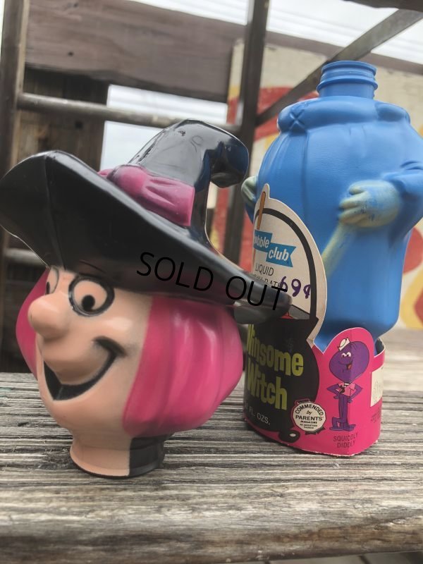 画像6: Vintage Bubble Bath Soaky Bottle Winsome Witch  (B191)