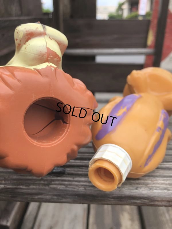 画像9: Vintage Bubble Bath Soaky Bottle  Lippy the Lion (B190)