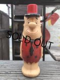 Vintage Bubble Bath Soaky Bottle The Flintstones Fred (B184)