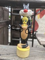 Vintage Bubble Bath Soaky Bottle Tweety & Sylvester (B186)