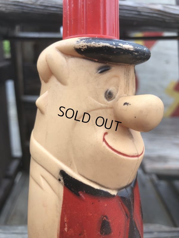 画像9: Vintage Bubble Bath Soaky Bottle The Flintstones Fred (B184)