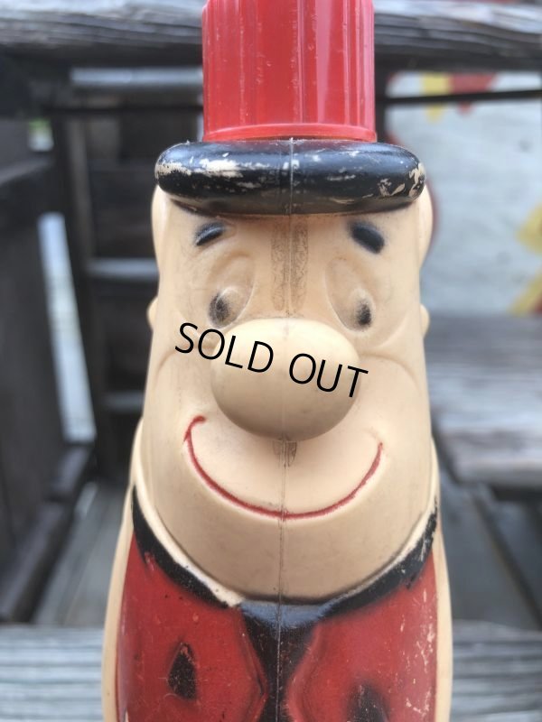 画像7: Vintage Bubble Bath Soaky Bottle The Flintstones Fred (B184)