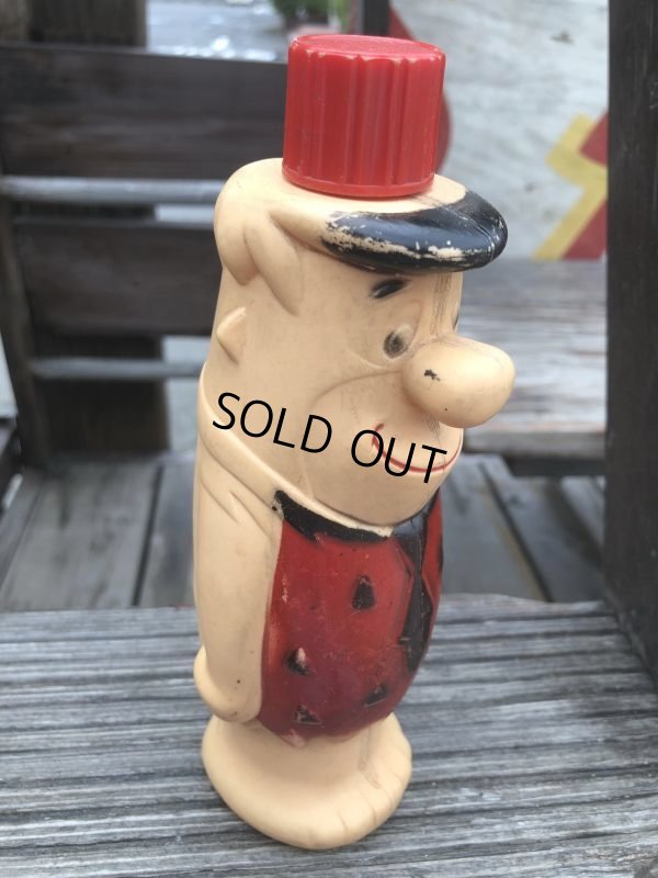 画像5: Vintage Bubble Bath Soaky Bottle The Flintstones Fred (B184)