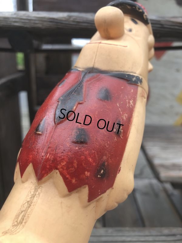 画像6: Vintage Bubble Bath Soaky Bottle The Flintstones Fred (B184)