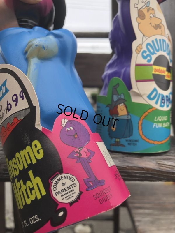 画像10: Vintage Bubble Bath Soaky Bottle Squiddly Diddly  (B192)