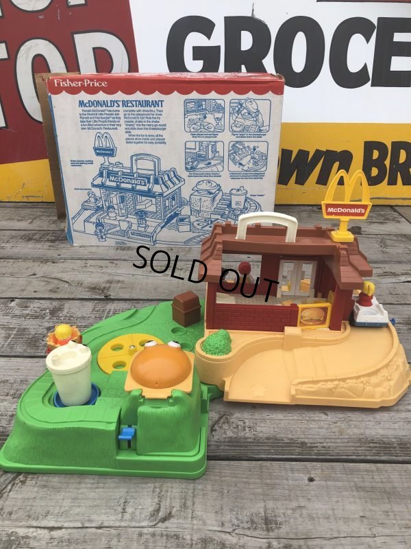 画像2: 80s Vintage Fisher Price McDonald’s Restaurant (B196)