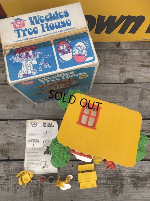 画像2: 70s Vintage Hasbro Romper Room Weebles Tree House (B197)