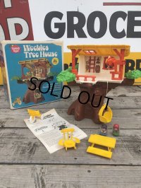 70s Vintage Hasbro Romper Room Weebles Tree House (B197)