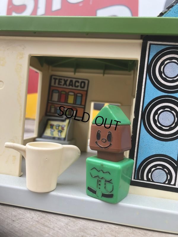 画像5: 70s Vintage Playskool Texaco Gas Station (B198)