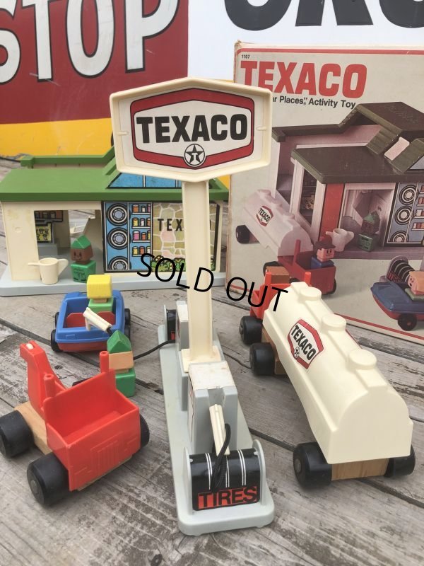 画像11: 70s Vintage Playskool Texaco Gas Station (B198)