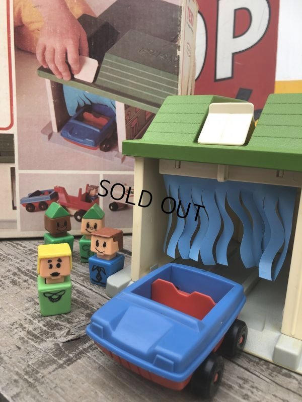 画像7: 70s Vintage Playskool Texaco Gas Station (B198)