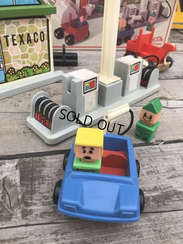 画像10: 70s Vintage Playskool Texaco Gas Station (B198)