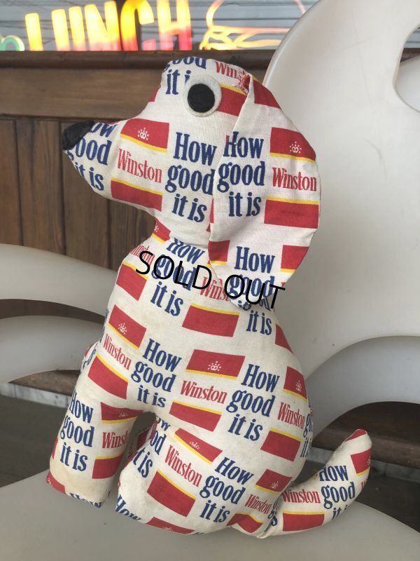 画像8: Vintage Winston How good iT is Dog Pillow Doll (B203)