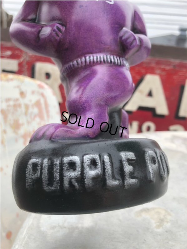 画像5: Vintage KSU Wildcats Purple Power Statue (B205)
