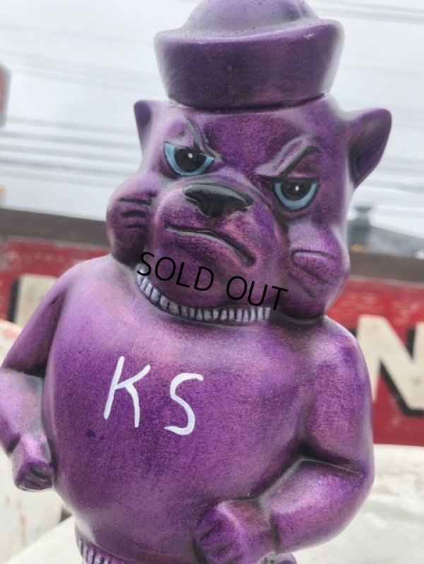 画像7: Vintage KSU Wildcats Purple Power Statue (B205)
