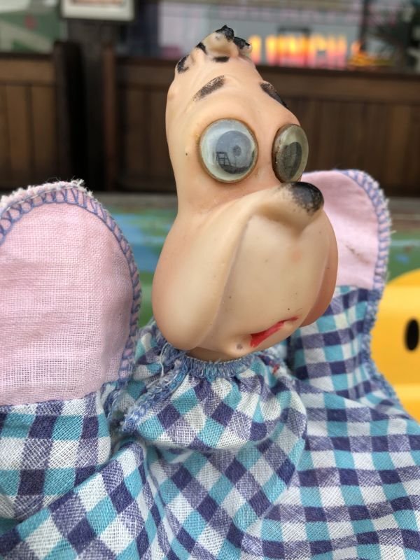 画像3: Vintage Hand Puppet Droopy Googly Eyed (B210)