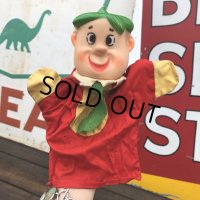 60s Vintage Hand Puppet Barney (B207)