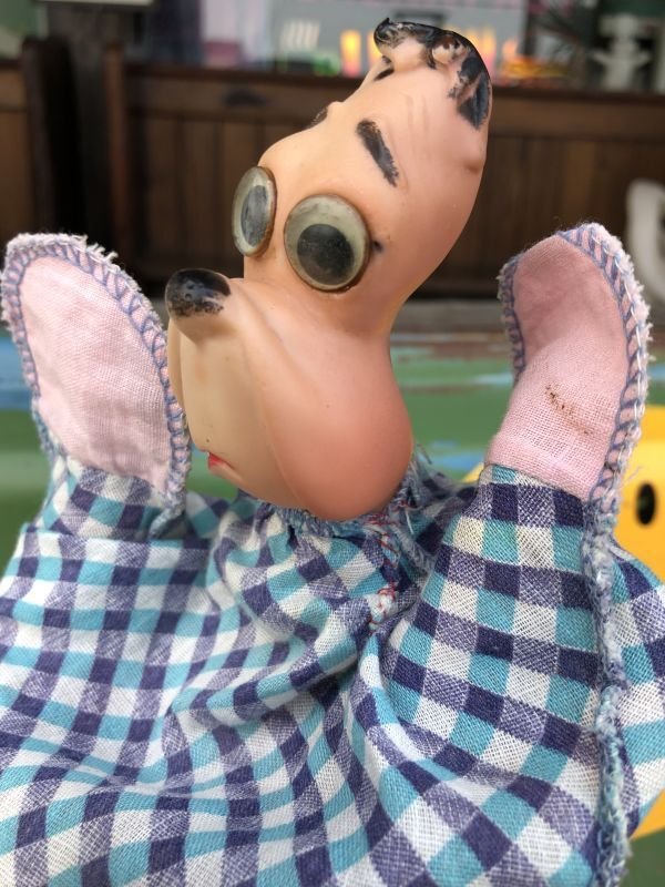 画像4: Vintage Hand Puppet Droopy Googly Eyed (B210)