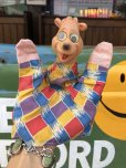 画像1: Vintage Hand Puppet Barny Bear Googly Eyed (B211) (1)