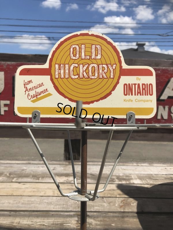 画像8: Vintage Hickory Ontario Knife Store Display Rack (B218)