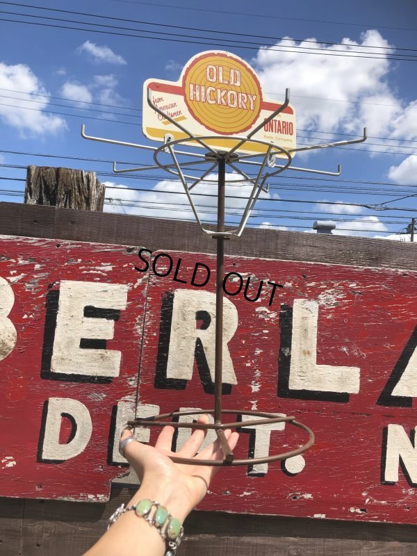 画像11: Vintage Hickory Ontario Knife Store Display Rack (B218)