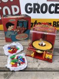 50s Vintage Remco Coney Island Penny Machine w/Box (B217)