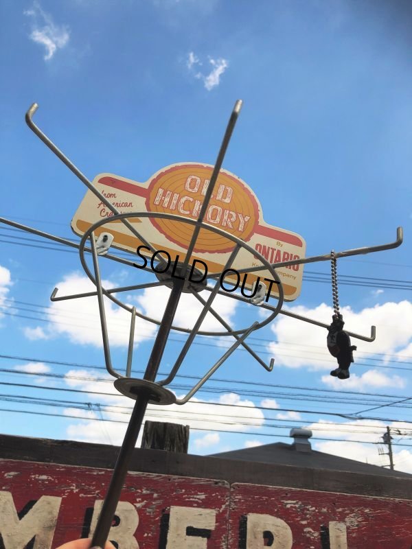 画像9: Vintage Hickory Ontario Knife Store Display Rack (B218)