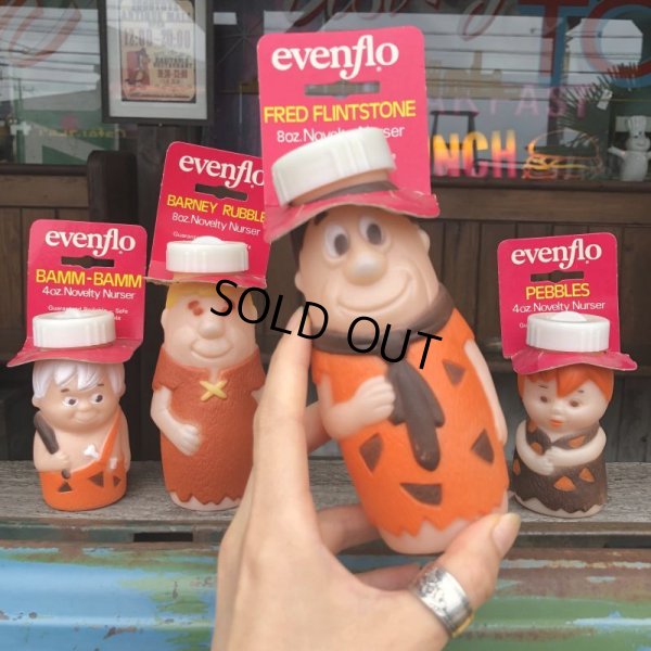 画像1: Vintage Flintstones Evenflo Nursers Baby Bottle Set (B219)