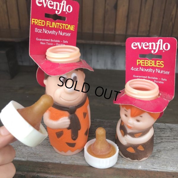 画像7: Vintage Flintstones Evenflo Nursers Baby Bottle Set (B219)