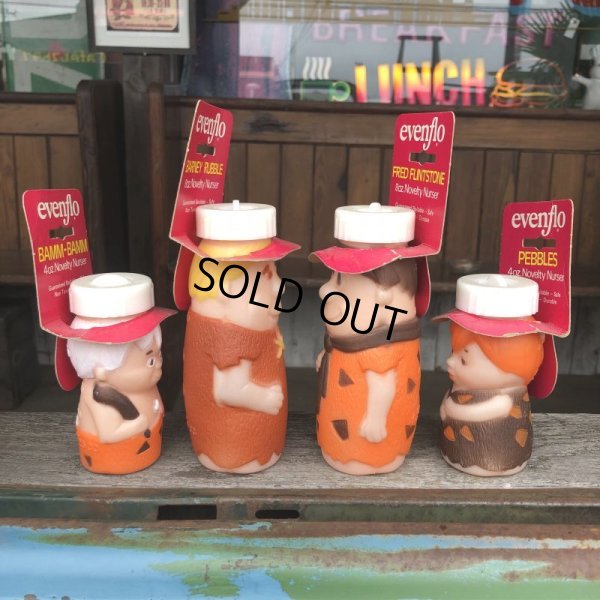 画像4: Vintage Flintstones Evenflo Nursers Baby Bottle Set (B219)