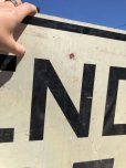 画像4: Vintage Road Sign END 35 MILE SPEED (B242) 