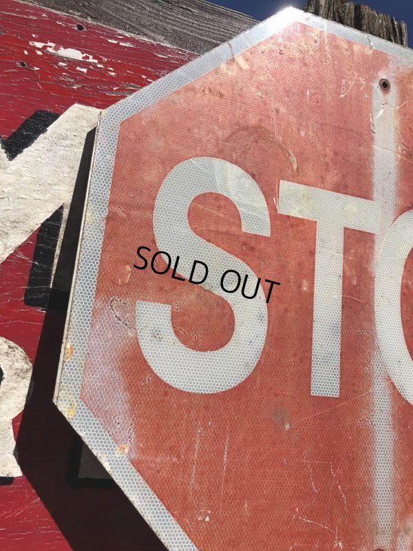 画像7: Vintage Road Sign STOP (B247) 