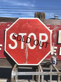 Vintage Road Sign STOP (B250) 
